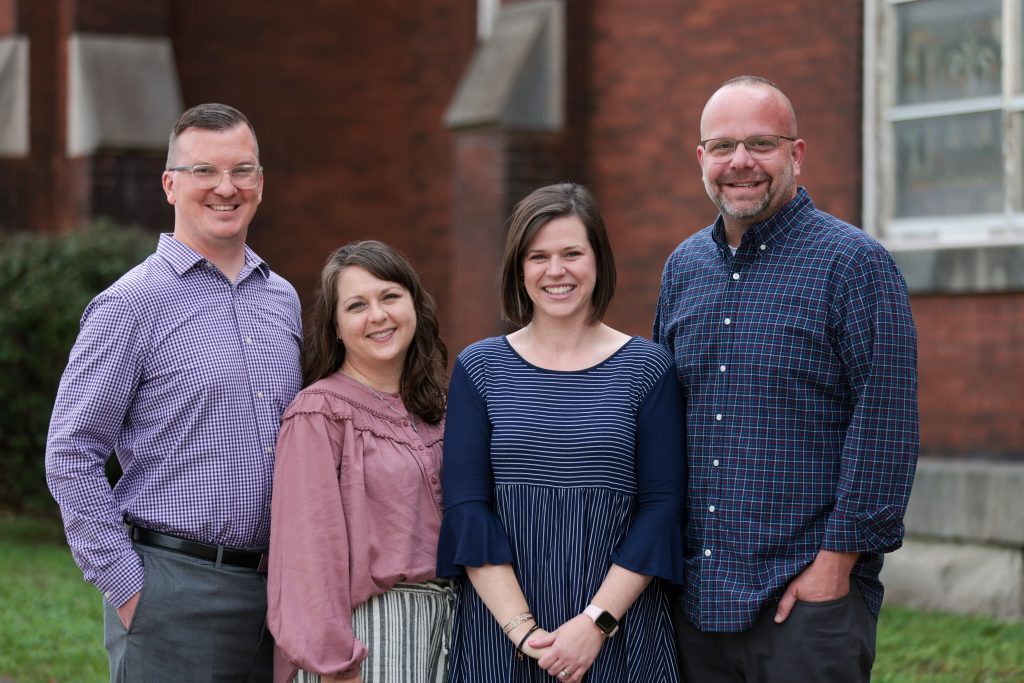 Bonnie and Justin Myers and Laura and Nathan Magness 