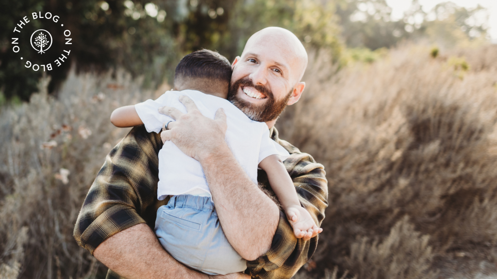 Show Hope Adoption Aid grant recipient dad holding his son