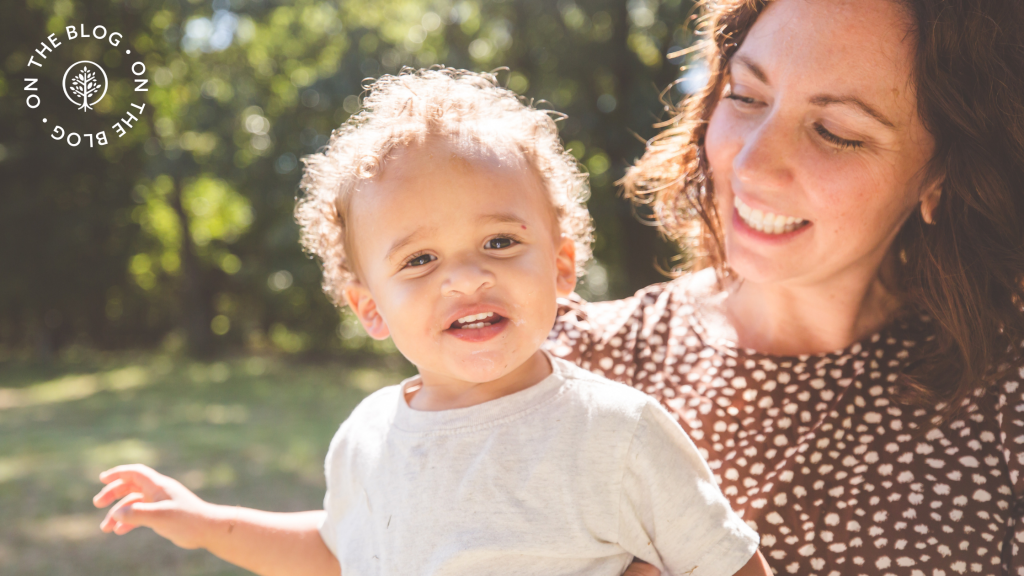 Show Hope Adoption Aid grant recipient mom holding her son