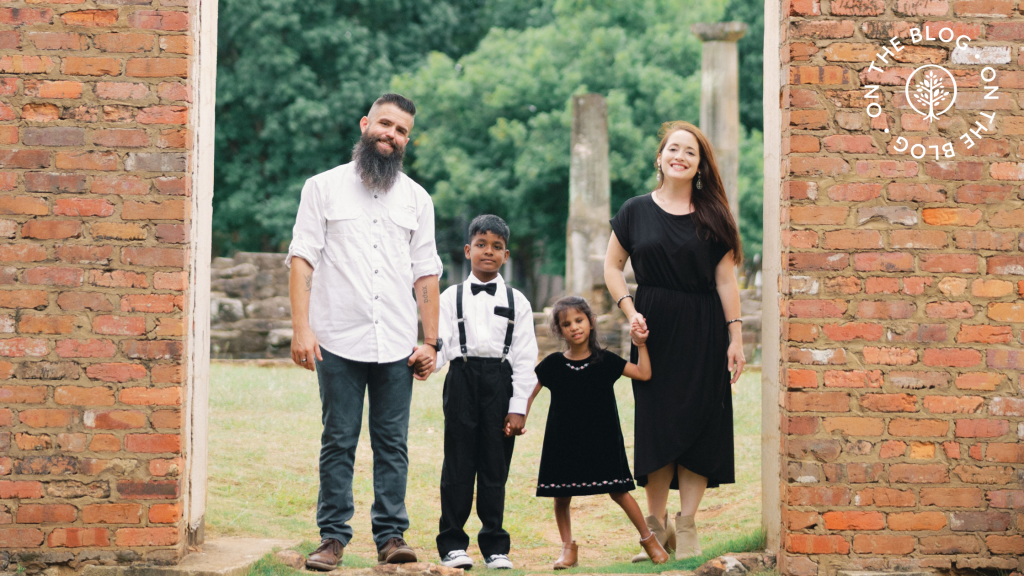 Show Hope Adoption Aid grant and Medical Care grant recipients Millie and Kevin Foster and their children.