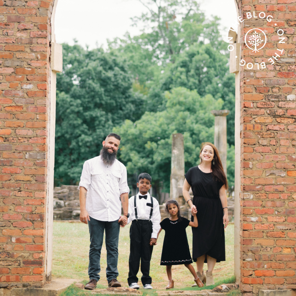 Show Hope Adoption Aid grant and Medical Care grant recipients Millie and Kevin Foster and their kids.