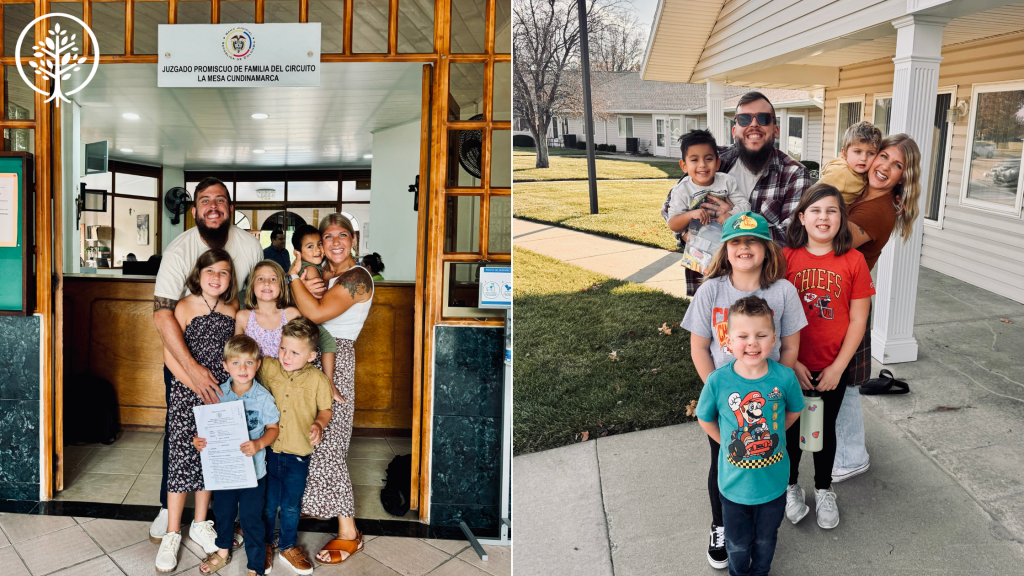 Hannah Deer and her family, a Show Hope Adoption Aid grant and Medical Care grant recipient family