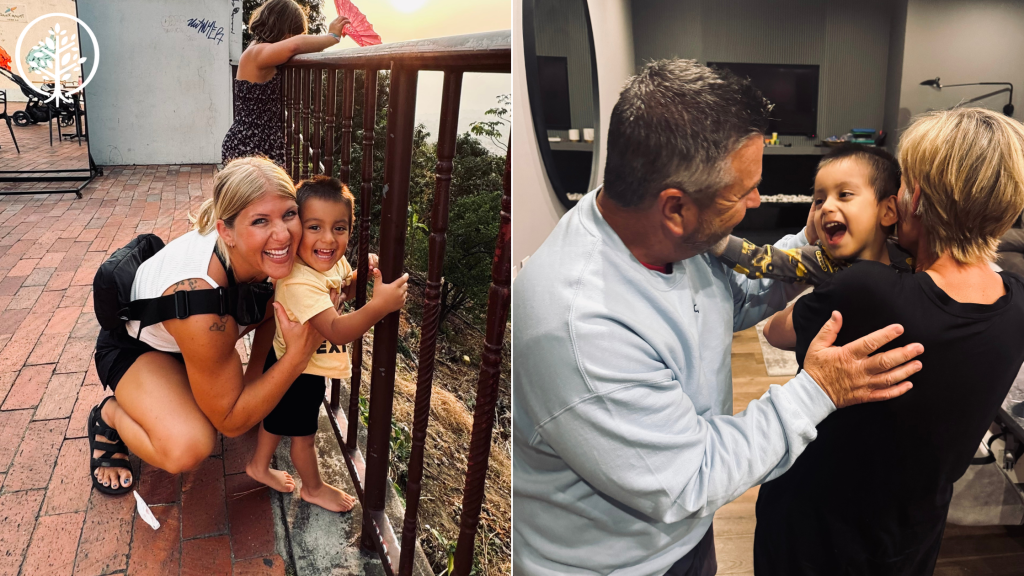 Hannah Deer and her family, a Show Hope Adoption Aid grant and Medical Care grant recipient family