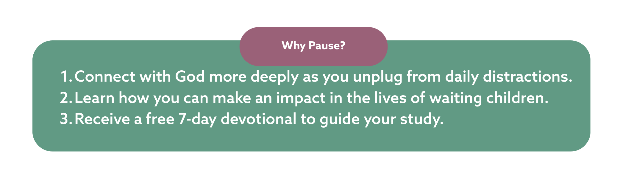 Why Pause (2) Why Pause (2)