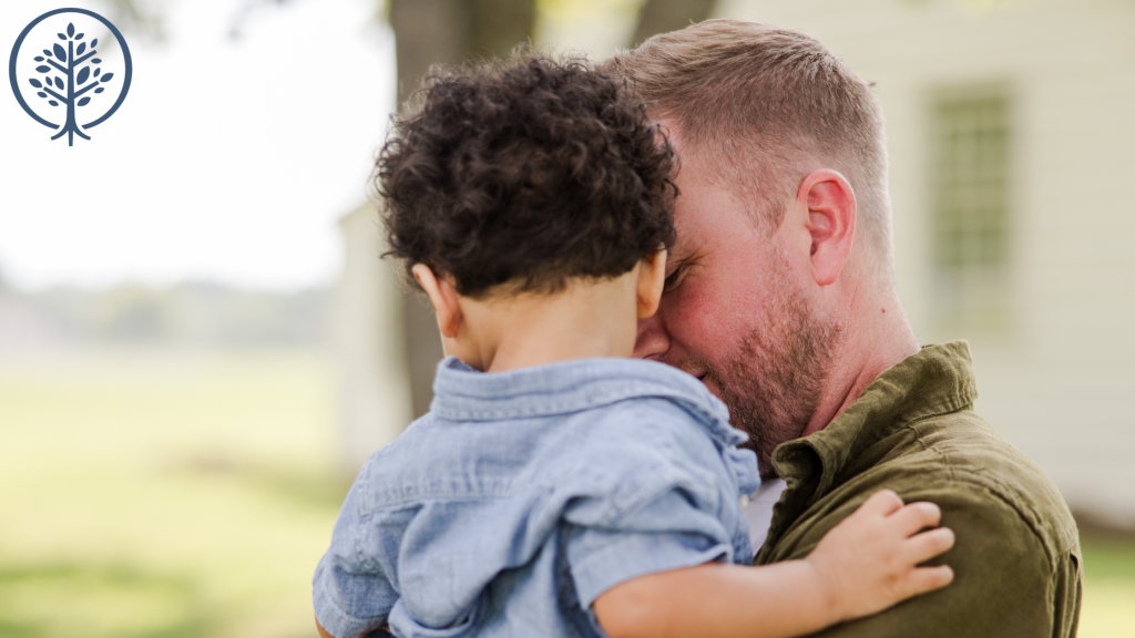Show Hope grant recipient dad and his son.