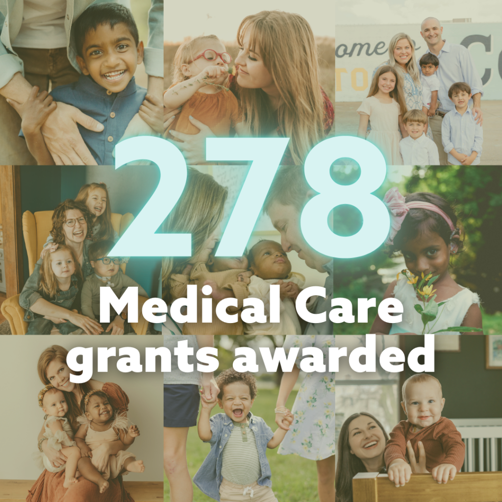 278 Medical Care grants awarded