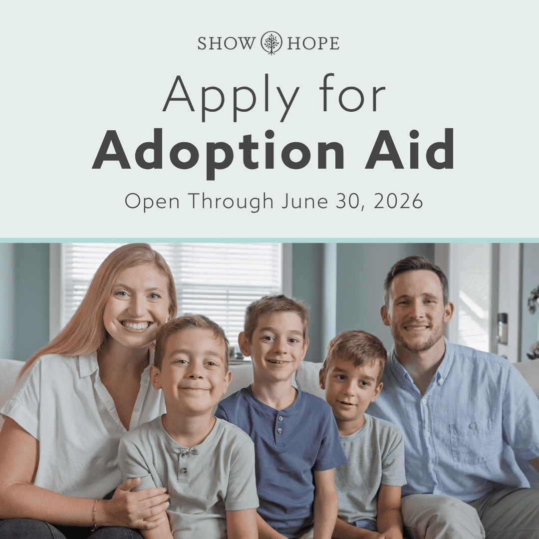 Apply for Adoption Aid Open Through June 30, 2026